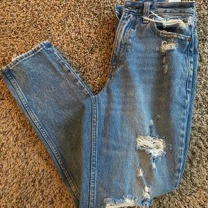 Abercrombie mom jeans